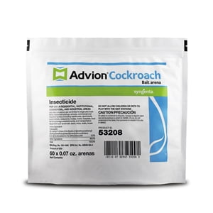 Advion Cockroach Bait Arena - 60 x .07 oz. Arenas