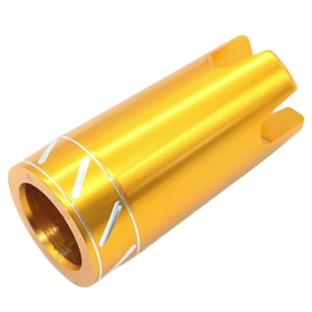 Fishing Rod Cross Tail Piece Gimbal Butt Cap for Boat Fishing Rod Trolling Rod Diy Carp Fishing Tackle Accessories Gold