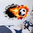 thumbnail image 7 of Eliaeconx Football Wall Stickers, Peel And Stick Vinyl Decals For Room Home Decor, Sports Theme Art For Door Window Living Area, 7 of 7