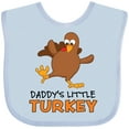 thumbnail image 3 of Inktastic Daddy's Little Turkey Boys or Girls Baby Bib, 3 of 4