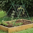 thumbnail image 4 of Mr.Garden Plant Stakes Garden Stakes Tomato Stakes 8ft*3/8in Dia 20 Pack, Dark Green, 4 of 6
