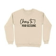 thumbnail image 3 of Cheers to Pour Decisions Wine Lover Sweatshirt (White, XL), 3 of 14