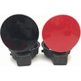 thumbnail image 4 of Compatible pour Polo 2011-2018 Couvercle de Réservoir de Carburant Bouchon de Réservoir Extérieur Remplisseur d'Huile Noir Blanc Rouge(Blanc) Bouchons de Carburant, 4 of 7