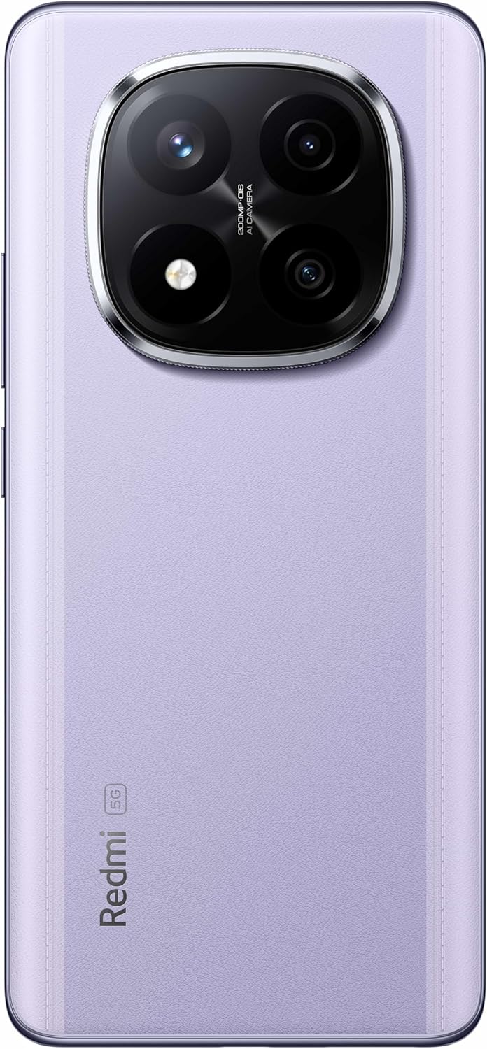 Xiaomi Redmi Note 14 Pro+ 5G GSM Unlocked (for T-Mobile, Mint, Tello, Metro) NFC 6.67" 120Hz 200MP Dual Sim (256GB + 8GB Lavender Purple)
