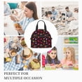 thumbnail image 7 of Honeii Geometric Hearts Print Lunch Box,Insulated Lunch Bag,Lunch Tote Bags,Leakproof Cooler Lunch Case for Travel Work Picnic, 7 of 7