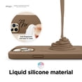 thumbnail image 3 of Funda Elago Liquid Silicone para iPhone 13 Pro Max (6.7 pulgadas), color marrón, 3 of 8