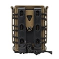 thumbnail image 3 of Molle Airsoft Pouch Nylon TPR Soft Shell Holster para M4 5.56 7.62 (Black Tan), 3 of 7
