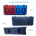 thumbnail image 4 of ZPAQI Tabletops Flip Scoreboard Score Keepers for Basketball Volleyballs Table Tennis, 4 of 8