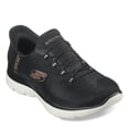 thumbnail image 2 of Zapatilla Skechers Summits Classy Night para mujer, color negro y oro rosa, 2 of 8