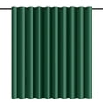 thumbnail image 3 of ANMINY Blackout Curtain Panels Solid Color Space Room Divider Screen Partition Fabric, 52"x84", Green, 3 of 8
