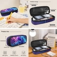 thumbnail image 5 of Jeiento Galaxy Wolves 17 Inch Backpack and Lunch Box Set for Kids Boys Girls 4 Piece Set Backpack Set with Pencil Case & Bookmarks, Large Capacity Bookbag for Elementary School, 5 of 7