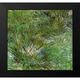 thumbnail image 2 of Van Gogh, Vincent 21x20 Black Modern Framed Museum Art Print Titled - Clumps Of Grass 1889, 2 of 5