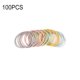 thumbnail image 4 of Sonducket 100 piezas de bandas para el cabello para niña, tocado de estilo simple para el hogar para doméstico Accesorio para el cabello Colores temáticos de primavera, 4 of 6