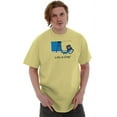 thumbnail image 4 of Painter Fail Spilled Paint Housework Men's Big & Tall Crewneck Graphic Tee Brisco Brands 2X, 4 of 5