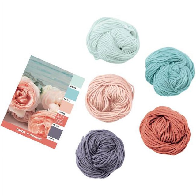 Spinrite 291101-01033 Fil Caron X Pantone, Blushing Coral