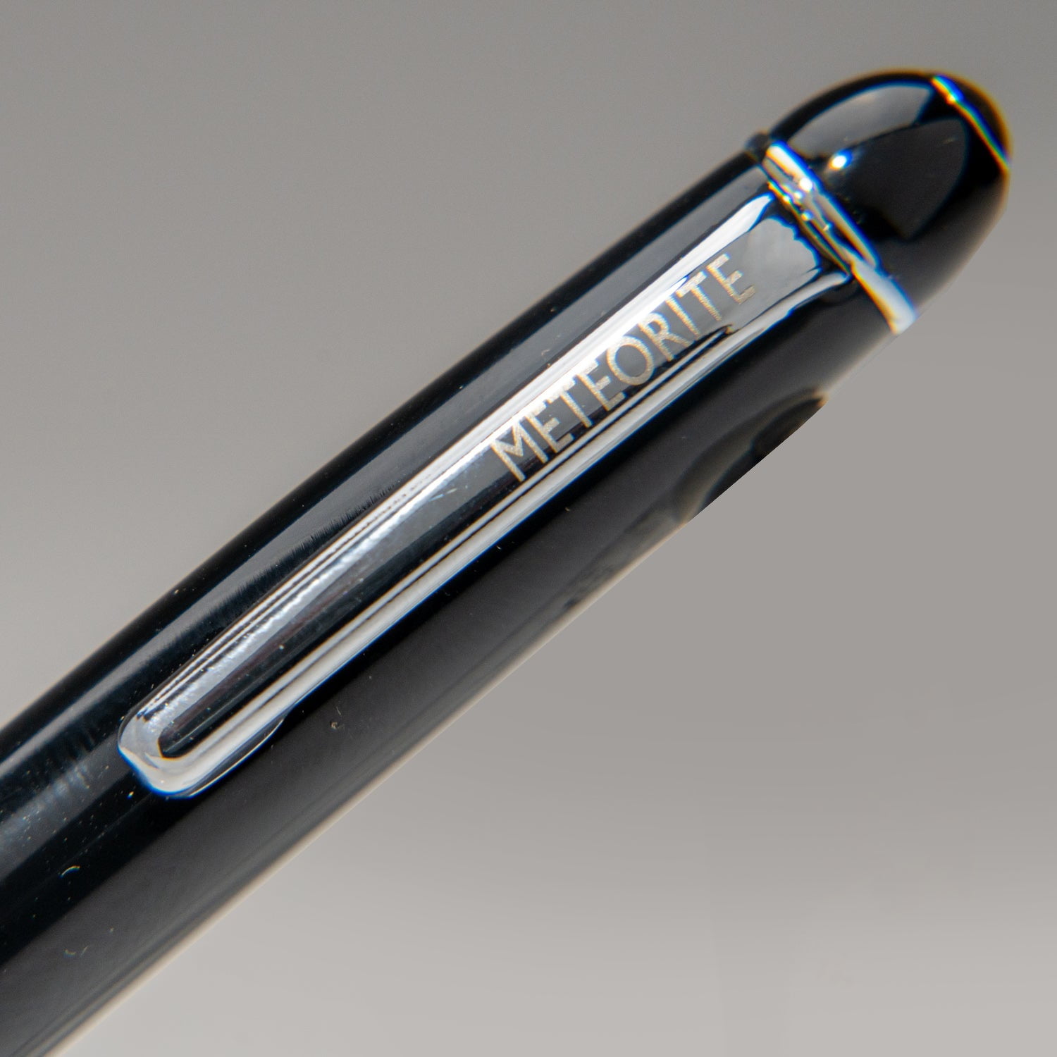 Genuine Muonionalusta Meteorite Pen (Rose Gold)