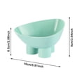 thumbnail image 3 of Cat Bowl Anti-Vomiting Tilted Elevated Cat Food Bowl Whisker Friendly Slanted Feeding Bowls with Shallow & Tall Design Pink, 3 of 7