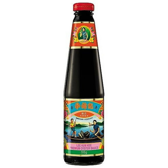 Lee Kum Kee Premium Oyster Sauce, 18-Ounce Glass Bottles (Pack of 2)