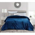thumbnail image 2 of Chezmoi Collection Flannel Fleece Microplush Blanket - Super Soft Cozy Lightweight Bed Blanket, 2 of 3