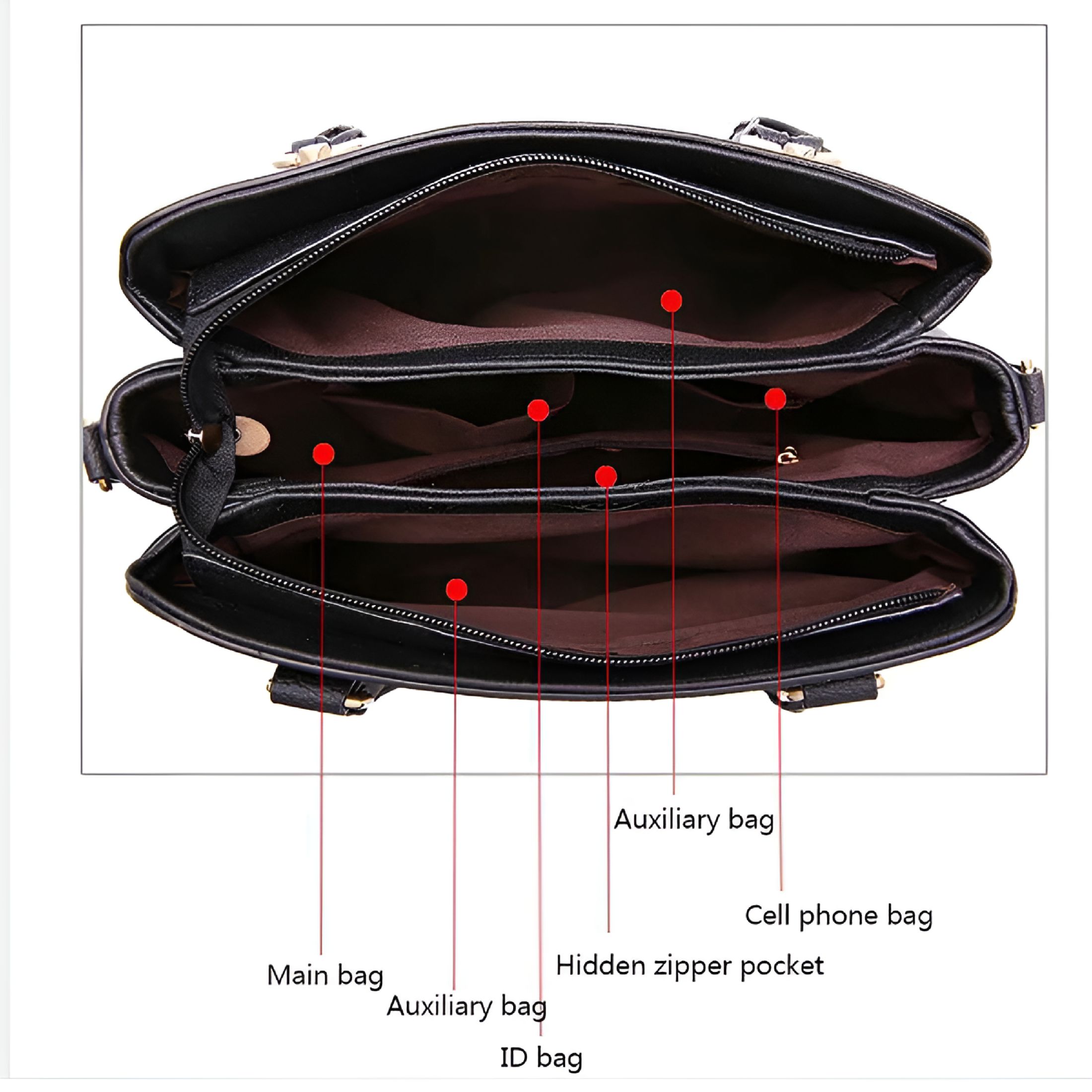 GASTROPOD Womens Handbags Ladies Purse Satchel Shoulder Bags Roomy Fashion Tote Leather Bag