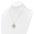 thumbnail image 6 of 925 Sterling Silver Cable Necklace with Pendants Chain Sentimental Expressions Gold-plated Your Brightest Star Ash Holder 18in. 18 inch, 6 of 7