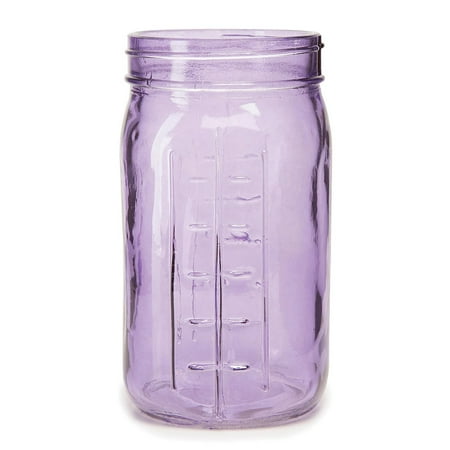 Colored Jars - Colored Canning Jars: 6.5 x 3.25 inch Purple Mason Jar