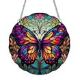 thumbnail image 1 of Adorno de Ventana Acrílico Impermeable Cgtredaw Mariposa 20x20cm, 1 of 9