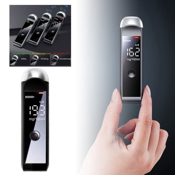 EcoNest Breathalyzer Blow Type Tester Check Drunk Driving Tester High Precision