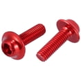 thumbnail image 4 of Unique Bargains 20pcs M5 5mm Motorcycle Windscreen Screws Fairing Windscreen Screws Bolt Windshield Mounting Nuts Red, 4 of 7