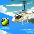 thumbnail image 3 of Giunmcul Festival Gift 3.5 Remote Control Helicopter USB Charging Crash Remote Control Aircraft Model Toys, 3 of 3