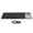 Black, variant on Riousery Round Key Bluetooth Foldable Keyboard with Touchpad Wireless 64 Key Black (7.48 inches / 19 cm)