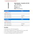 thumbnail image 2 of Shock Absorber - Compatible with 2000 - 2011 Ford Focus 2001 2002 2003 2004 2005 2006 2007 2008 2009 2010, 2 of 2