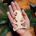 thumbnail image 4 of Wooden Christmas Dwarf Footprint Template Christmas Decoration Template, 4 of 10