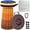 Fire, variant on 2025 Upgraded XXL Collapsilbe Stool with Cushion,More Sturdy and Height 19.7“,D11.8”,Portable and Lightweight Adjustable Telescoping Stool for Camping Hiking BBQ Max Loading 1000Ibs
