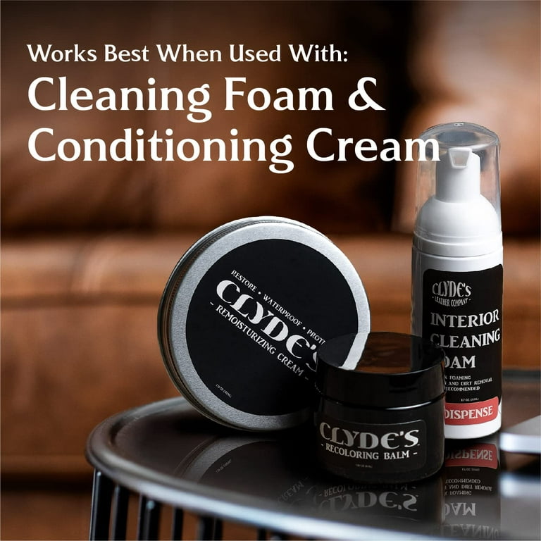 Cleaning & Recolouring 20 Year-Old Leather With Clyde's Recolouring Balm 