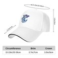 thumbnail image 6 of Corpus Christi Hooks Casual Sandwich Baseball Cap Adjustable For Men For Women, 6 of 9