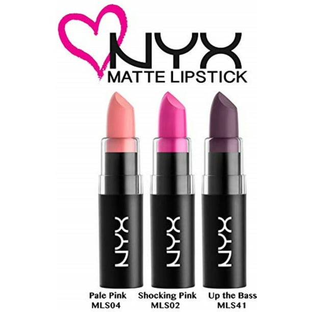 Niet genoeg zij is Vijfde NYX Matte Lipstick 3 Each - Walmart.com