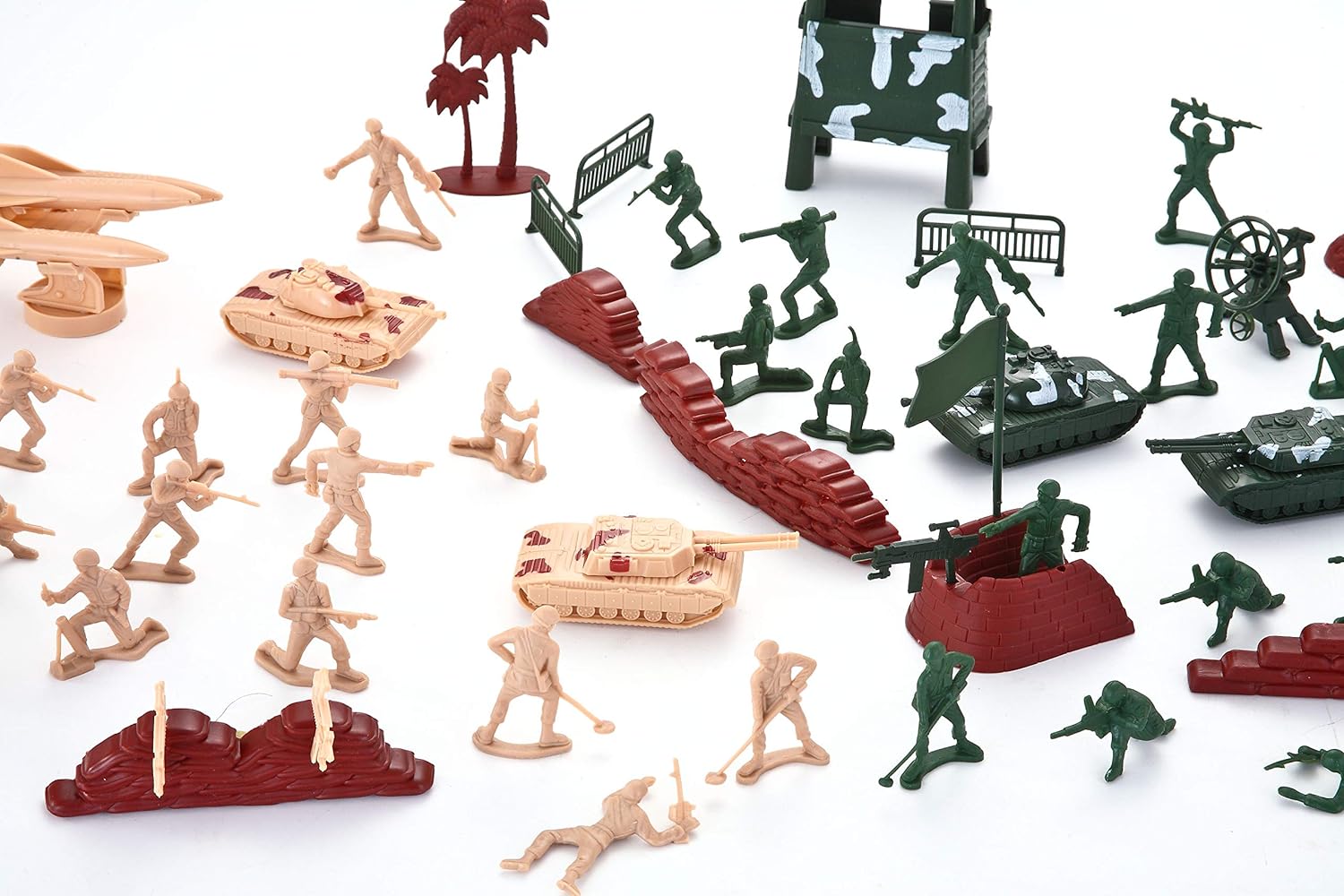 Joyfy 164-Piece Military Battle Group Playset photo 7