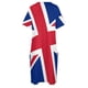 thumbnail image 4 of Diagonal state of the Union-Jack eso es :) vestido holgado con bolsillo para mujer Verano, 4 of 6