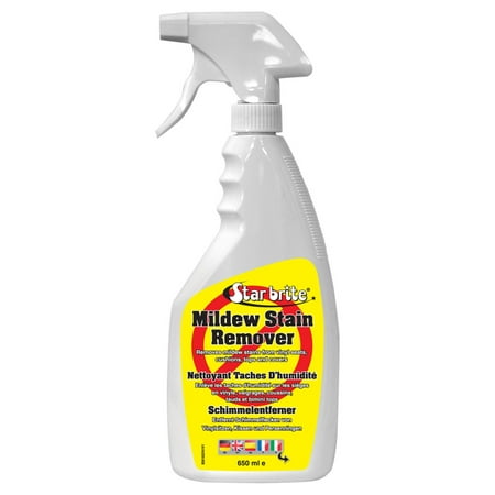 STAR BRITE Mildew Stain Remover 20 oz N/A 20 oz (Best Stain Remover For Car Interior)