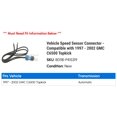 thumbnail image 2 of Vehicle Speed Sensor Connector - Compatible with 1997 - 2002 GMC C6500 Topkick 1998 1999 2000 2001, 2 of 2