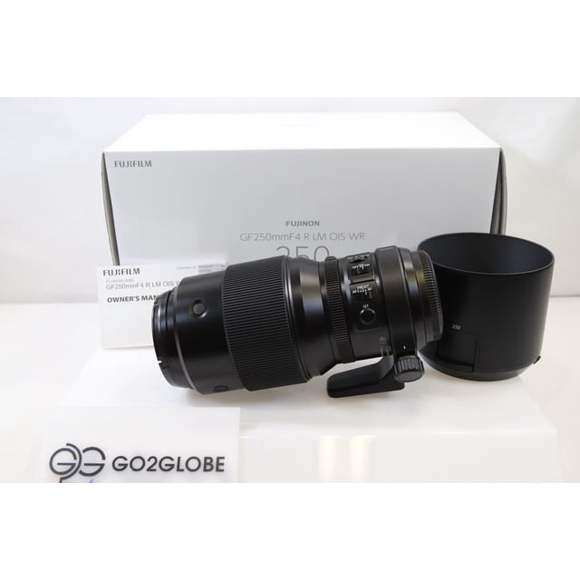 Fujifilm Fujinon GF250mm F4 R LM OIS WR Lens with Box and Accessories