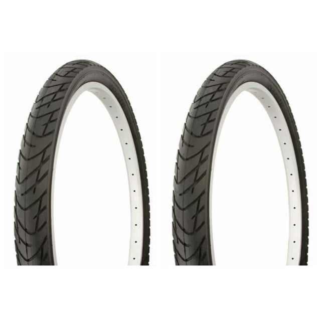 Tire set. 2 Tires. Two Tires Duro 26" x 2.125" Black/Black Side Wall DB