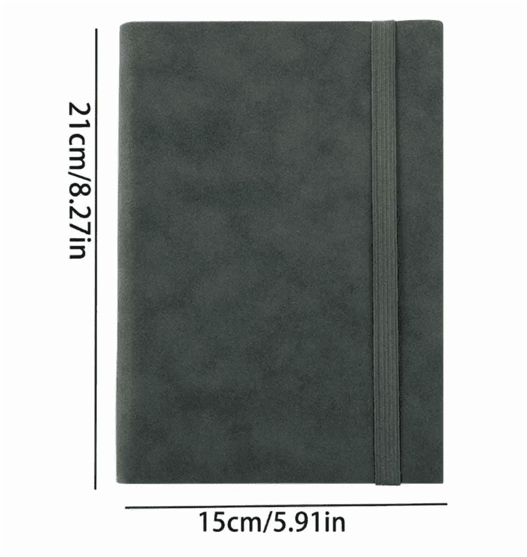 A5 Leather-Look Notebook – Vintage Style Journal for Notes, Sketches & Writing