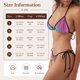 thumbnail image 5 of Balery Pink Shark Pool Fantasy Pijama Estampado Bikini de Dos Piezas para Mujer - Conjunto de Bikini Ajustable Sexy y Cómodo para Playa, 5 of 6