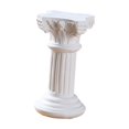 thumbnail image 3 of Candelabro pequeño con forma de pilar romano, de resina, para decoración del hogar. 58 cm x 58 cm x 11 cm, 3 of 9