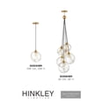 thumbnail image 5 of 30306HBR Hinkley Lighting Skye - 6 Light Multi-Tier Chandelier in Modern-Bohemian Style - 24 Inches Wide by 58 Inches High-Heritage Brass Finish, 5 of 9