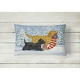 thumbnail image 2 of Carolines Treasures ASA2171PW1216 Golden Retriever Keep Up There- Scottie Fabric Decorative Pillow, 2 of 3