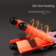 thumbnail image 1 of Rizador de pelo Egg roll de tres tubos con agua corrugada Egg roll stick Egg roll clip Ceramic big wave perm curler, 1 of 3