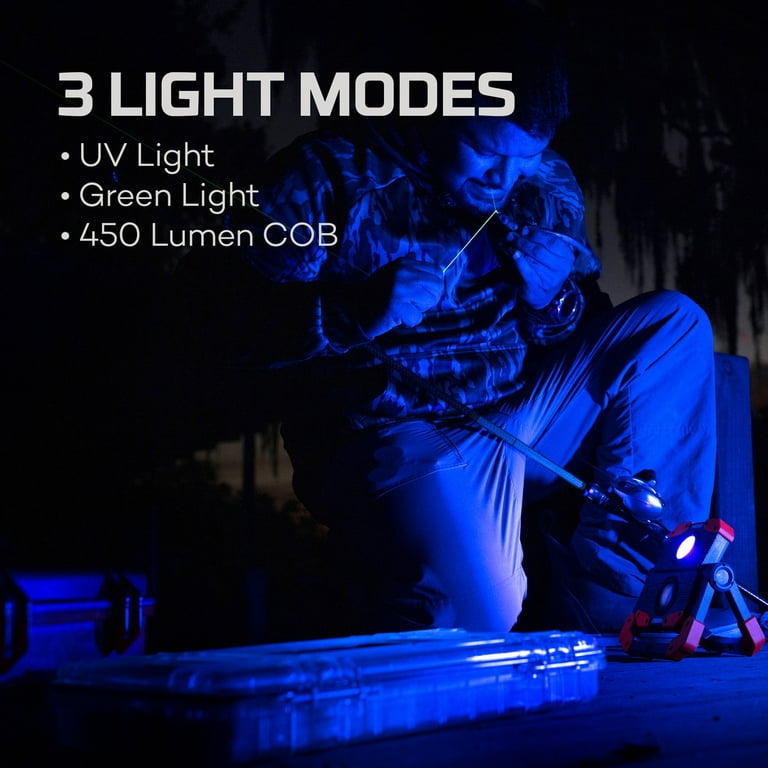 NEBO Omni 450 Lumen Rechargeable Fishing Dock Light 